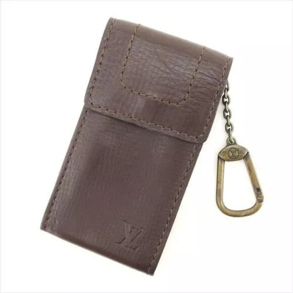 Louis Vuitton accessory case Brown Utah Woman unisex Authentic Used T9016 - Picture 1 of 9